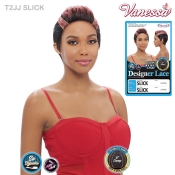 Vanessa Synthetic Designer Lace Front Wig - T2JJ SLICK